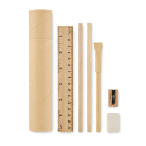 Paper tube stationery set MEJU MO2514-13