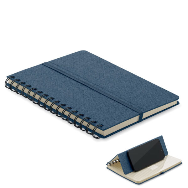 A5 notebook with phone holder STRATA MO2522-04