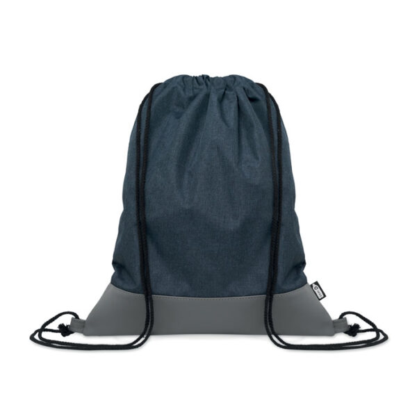 RPET PU drawstring bag 2 tone LIBAG MO2527-85