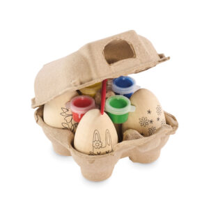 Wooden eggs painting set EISET MO2563-40