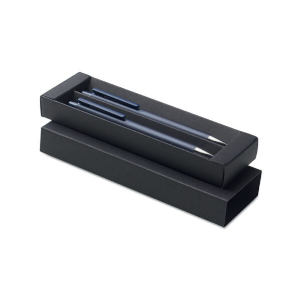 Recycled aluminium pen set ORWELL MO2567-85