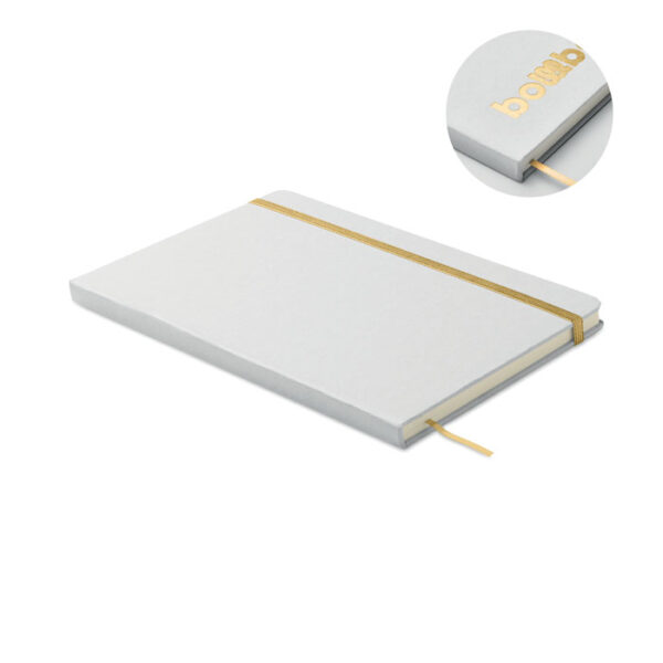 Colour revealing A5 notebook ROUTE WHITE MO2578-98