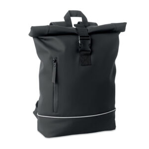 Laptop 15" roll top PU backpack LAPTOSA MO2581-03