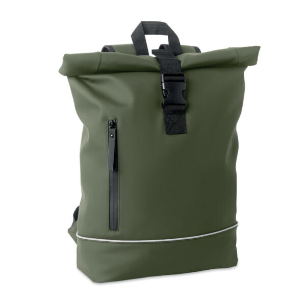 Laptop 15" roll top PU backpack LAPTOSA MO2581-60
