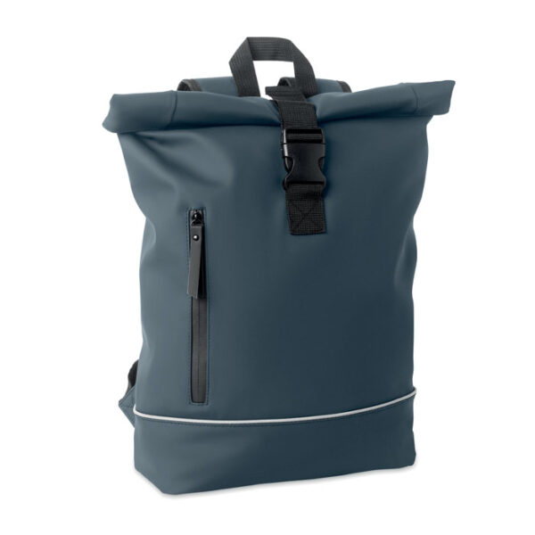 Laptop 15" roll top PU backpack LAPTOSA MO2581-85