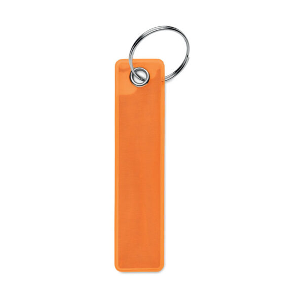 Reflective key ring in PVC KEYFLECT MO2626-71