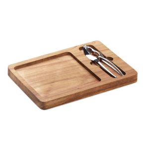 Set NUTPLATE za orašaste plodove od bagremovog drva NUTPLATE MO2627-40