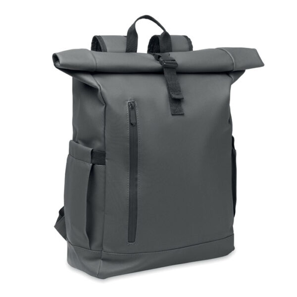 Rolltop laptop rucksack 600D BANGKOK ROLL MO2643-15