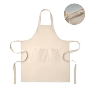 Organic cotton apron 240 gr/m² GAMMA COLOUR MO2649-13