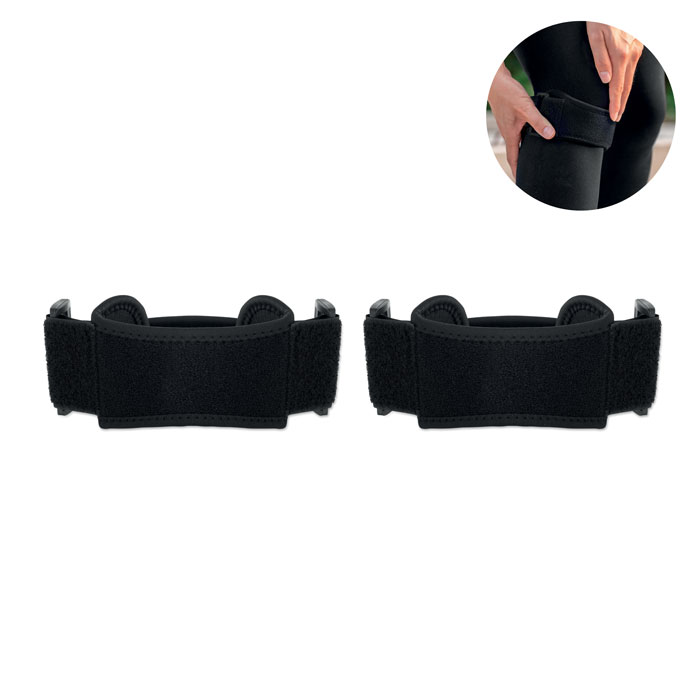 SET OF 2 SPORTS KNEE SUPPORT STABIL