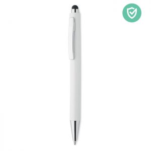 Antibacterial stylus ballpen BLANQUITO CLEAN MO6153-06