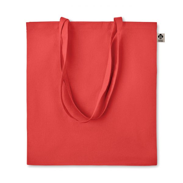 Organic cotton shopping bag ZIMDE COLOUR MO6189-05