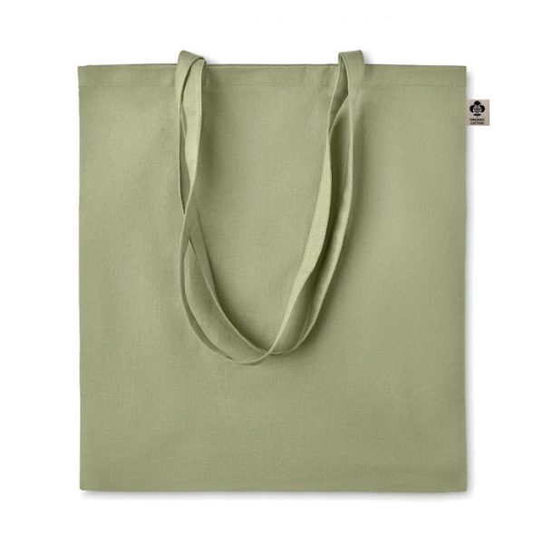 Organic cotton shopping bag ZIMDE COLOUR MO6189-09
