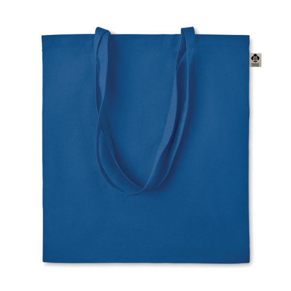 Organic cotton shopping bag ZIMDE COLOUR MO6189-37