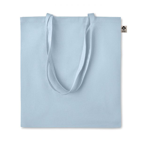Organic cotton shopping bag ZIMDE COLOUR MO6189-66