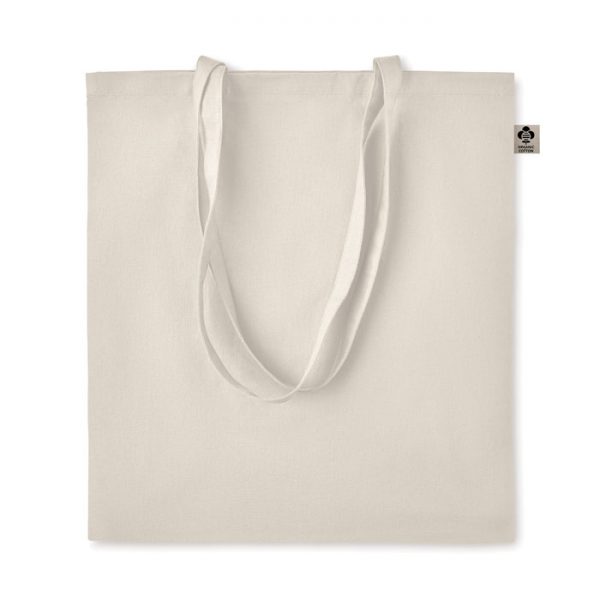 Organic cotton shopping bag ZIMDE MO6190-13