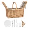 Wicker picnic basket 4 people MIMBRE PLUS MO6194-40