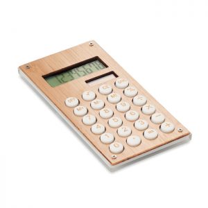 8 digit bamboo calculator CALCUBAM MO6215-40