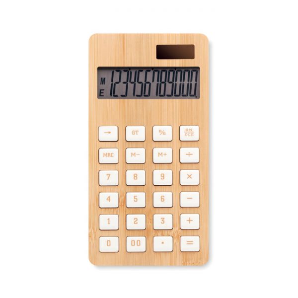 12 digit bamboo calculator CALCUBIM MO6216-40