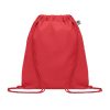 Organic cotton drawstring bag YUKI COLOUR MO6355-05