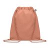 Organic cotton drawstring bag YUKI COLOUR MO6355-10