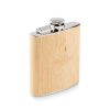 Bamboo slim hip flask 175ml HIPHIP MO6356-13