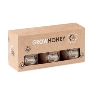 Set of 3 wildflower honey BEEBEE SET MO6441-40