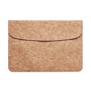 Cork laptop bag magnetic flap GRACE MO6448-13
