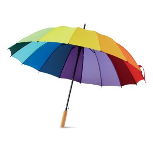 27 inch rainbow umbrella BOWBRELLA MO6540-99