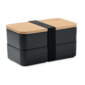 Lunch box in PP and bamboo lid BAAKS MO6627-03
