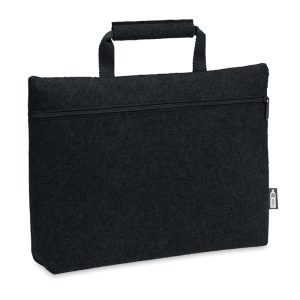 RPET felt zippered laptop bag TAPLA MO6718-03