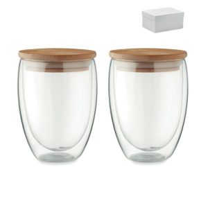 Set of 2 glasses 350 ml in box TIRANA SET MO6739-22