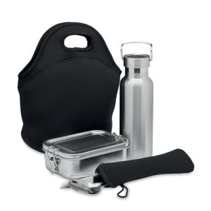 Lunch set in stainless steel ILY MO6765-03