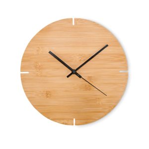 Round shape bamboo wall clock ESFERE MO6792-40
