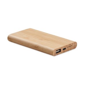 4000 mAh Bamboo power bank ARENAPOWER C MO6814-40