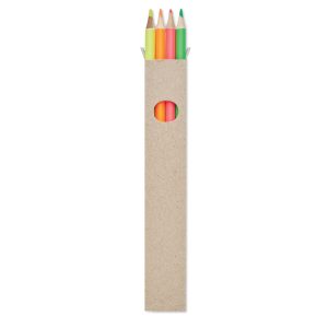 4 highlighter pencils in box BOWY MO6836-99