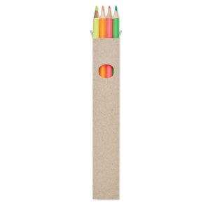 4 highlighter pencils in box BOWY MO6836-99