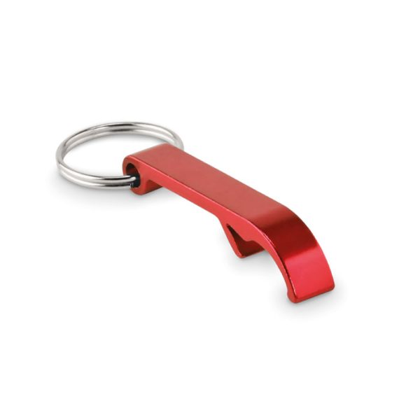 Recycled aluminium key ring OVIKEY MO6923-05