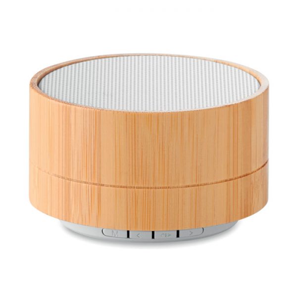 ZVUČNIK 3W SA LED SVJETLOM BLUETOOTH BAMBUS SOUND BAMBOO MO9609-06