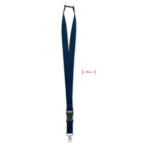 Lanyard with metal hook 25mm WIDE LANY MO9661-04