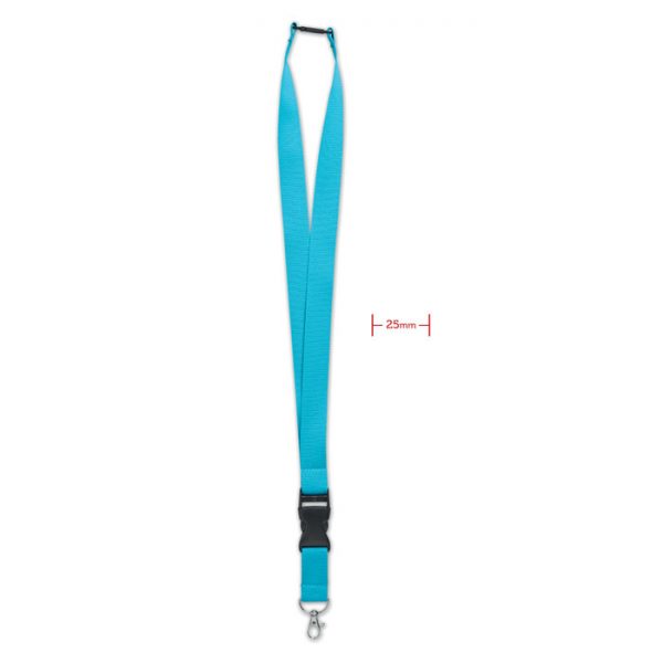 Lanyard with metal hook 25mm WIDE LANY MO9661-12