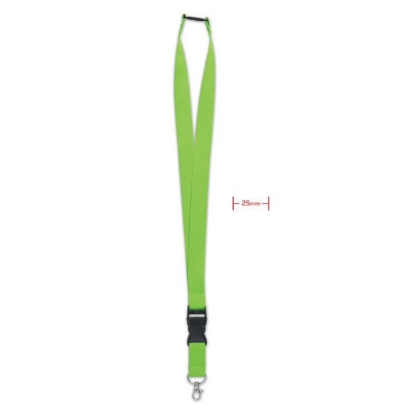 Lanyard with metal hook 25mm WIDE LANY MO9661-48