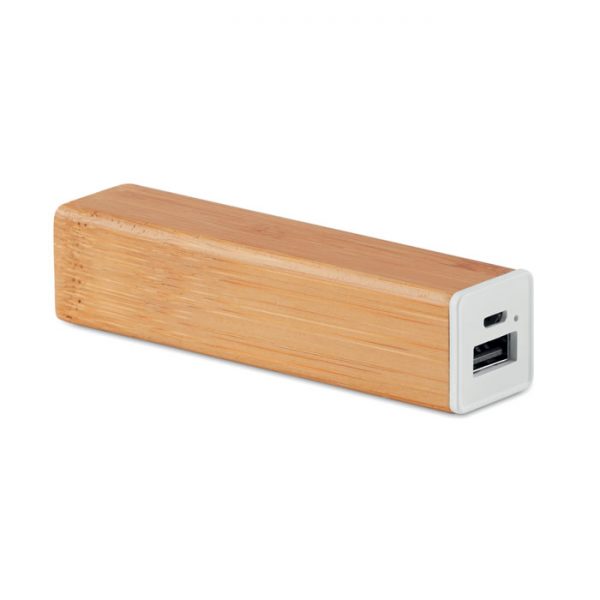 Power bank bamboo 2200 mAh POWERBAM MO9673-40