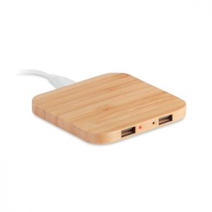 Bamboo wireless charging pad CUADRO MO9698-40