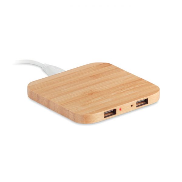 Bamboo wireless charging pad CUADRO MO9698-40