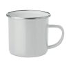 Metal mug with enamel layer PLATEADO MO9756-06