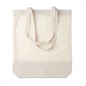 170gr/m² cotton shopping bag MESH BAG MO9814-13