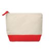Bicolour cotton cosmetic bag KLEUREN MO9815-05