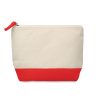 Bicolour cotton cosmetic bag KLEUREN MO9815-05