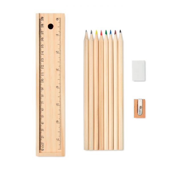 Stationery set in wooden box TODO SET MO9836-40